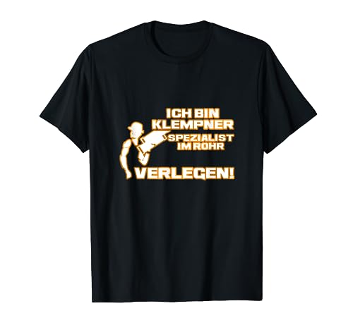 Klempner Sanitärinstallateur T-Shirt