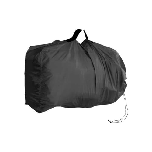 LOWLAND OUTDOOR® Transporthülle für Rucksäcke, Schwarz, 97x47x25 cm