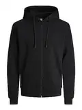 JACK & JONES Male Hoodie mit Reißverschluss Basic