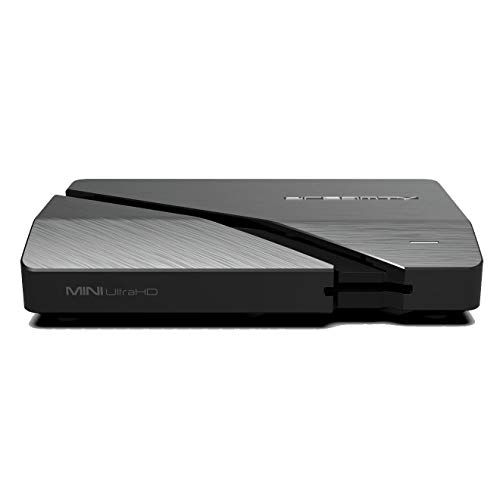 DreamTV Mini Ultra HD 4K 2160p Android 9.0 16GB Flash, 2GB RAM, H.265, HDMI 2.1, USB3.0, IPTV Streamer, Dual WLAN 2,4/5GHz, LAN, Bluetooth Smart TV Box Schwarz, DreamTVMP