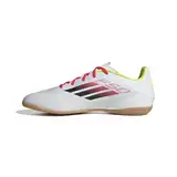 adidas Unisex F50 Club Football Boots Indoor Fußballschuhe, FTWR White/core Black/solar Yellow, 41 1/3 EU