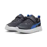 PUMA Kinder Evolve Run Mesh Sneakers mit alternativem Verschluss 30 Galactic Gray Hyperlink Blue Black