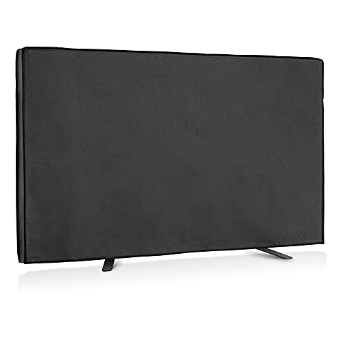 kwmobile 55" TV Outdoor TV Abdeckung - Fernseher Hülle Bildschirmschutz - Schutzhülle wetterfest - Schwarz