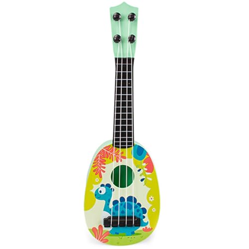 1 Stück Kindergitarre, Mini-Rundkopfgitarre, Geigenspielzeug, Kindergitarrenspielzeug, verstellbare Saitengitarre, Ukulele-Spielzeug