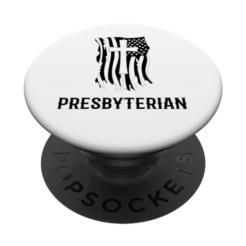 Presbyterianer Presbyterianismus USA Flagge Patriot Presbyterian PopSockets mit austauschbarem PopGrip