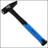 WELIQU Profi Schlosserhammer 500 g - Fiberglas-Stiel, Rutschfester Griff, Langloch-Dämpfung, Impact Reduce Technology - Hammer - Handwerker-Hammer - Nagel-Hammer