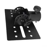 YUANGANG Drehbarer DJ-Lautsprecher-Ständer-Adapter, obere Kappe, stabiles Metall, 35 mm Halterung, Stativ-Lautsprecherständer, Adapter, obere Kappe