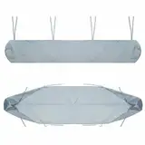 Sileduove Markisenabdeckung Abdeckung Schutzhülle, Outdoor Patio Markise Aufbewahrungstasche Regen Wetter Staubschutz Wasserdichter Schutz(3m Gray)