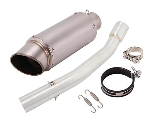 Motorrad-Endschalldämpfer Für Y&amaha R1 YZF-R1 1998 1999 2000 2001 2002 2003 Motorrad-Auspuff-Schalldämpfer Mittelverbindungsrohr Motorrad-Auspuff-Endschalldämpfer(Type 1)