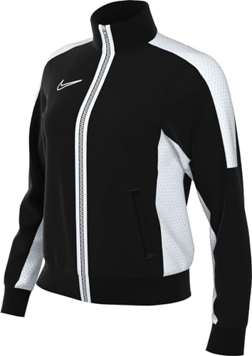 Nike Damen W Nk Df Acd23 Trk Jkt Knit Soccer Track Jacket, Black/White/White, S EU