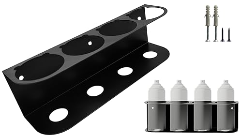 Dosenhalter für Sprühflaschen - Sprühflaschenhalter Spraydosenhalter Werkstatt Halterung für Spraydosen sprühdosen Regal, Spray Bottle Storage Rack, Spray Bottle Holder (1 Stück) (1)