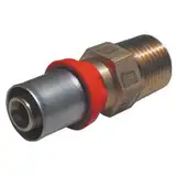 Gerader Anschluss M 1/2 x 14 mm für Mehrschichtrohr zum Pressen