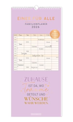 Familienplaner 2026 Einer für alle: Familienplaner