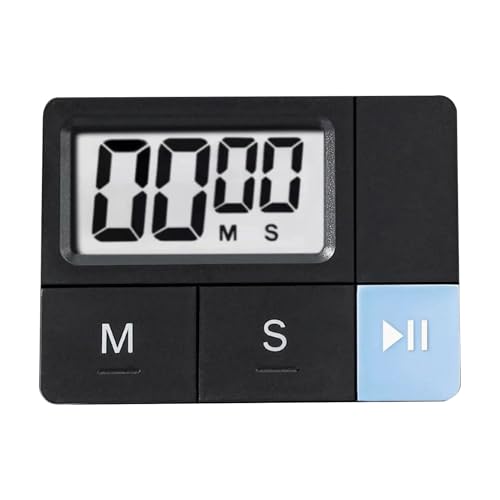 Stoppuhr Rückwärtszählung und Progressiv - Magnetischer Timer mit Rückwärtszählung - Verwaltungswerkzeug mit HD-Display für Yoga Sport Studio und Arbeit