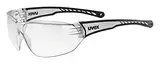 uvex sportstyle 204 - Sportbrille für Damen und Herren - Filterkategorie 0 - druckfreier Sitz & perfekter Halt - clear/clear - one size