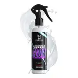 Rubberfashion RubberGlow Glanzspray für Latex und Gummibekleidung - Gummi Pflege Spray fuer Latex zur Latexpflege - Latex Shine Spray - Hochglanz ohne Silikonöl 200ml (geruchslos)
