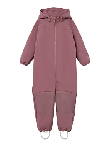 NAME IT Unisex Nmnalfa Softshell Suit Solid Fo Noos Jacke, Wistful Mauve, 80 EU