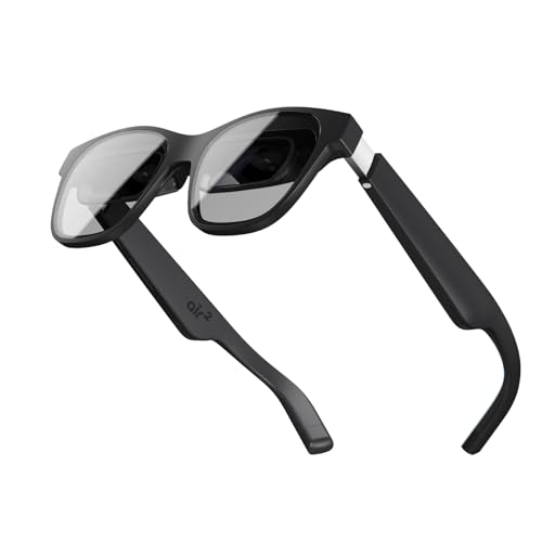 XREAL Air 2 AR-Brille, tragbares Display von bis zu 330" mit ganztägigem, 72g 120Hz 1080P, ideal für Gaming, Streaming und Arbeit, Beste TV/Projektor/Monitor Alternative