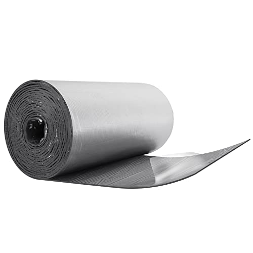 Dripex Aluminium selbstklebend Isolierfolie Dämmfolie Dachisolierung Isolierungsfolie Wärmehaltung (10mm-0.5x10m - 5㎡)