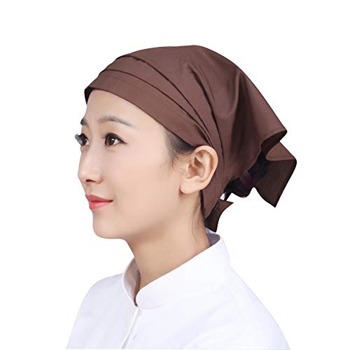 Kochmütze Chef Hut Japanischen Stil Arbeitskappe Dreieck Kochhaube mit Klettverschluss Kochhut Männer Frauen Staubhut Kinder Jungen Mädchen Bäcker Hut Kopfbedeckung für Restaurant BBQ Küche Zeichnen