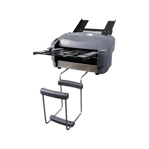 Martin Yale Papier-Falzmaschine P7500: Automatischer Einzug, Tischgerät, 4000 Blatt/Stunde, Brief-, halb-, Z-Falz, doppelt parallel, für Büros, Poststellen, Unternehmen, Falzformate ca. 21,5 x 28 und