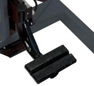 KUNZER WK RHSH Schwellerhalter zu WK RH2500, 210 x 210 x 340 mm - Kfz-Zubehör für Auto-Radheber und mobile Hebebühne