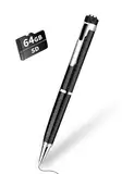64GB Diktiergerät, Voice Recorder mit 768 Stunden Aufnahmekapazität, One-Click Recording und 360° Surround Aufnahme, Tragbar Aufnahmegerät für Vorlesungen, Meetings