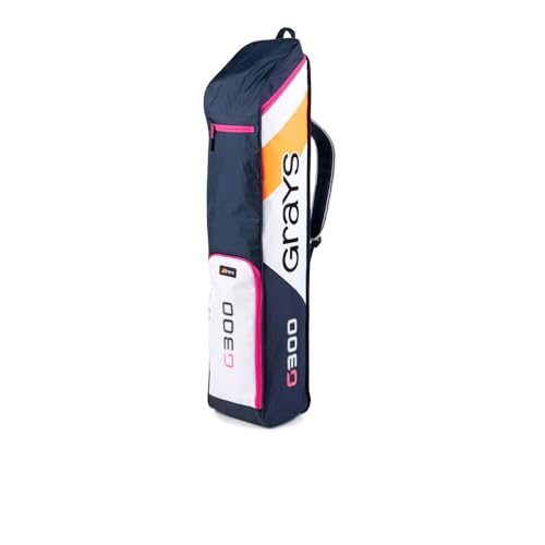 GRAYS G300 Hockeytasche - 100 x 20 x 18 cm, Marineblau, Kariert