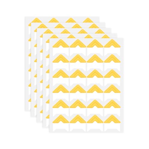 TENGEE 5 Stück Foto Kleber,Foto Klebepads,Fotoecken Selbstklebend,Gold Fotoecken Selbstklebend,Ecken Kleber,Selbstklebende Montage Fotoecken,FüR DIY Scrapbooking Fotoalbum DIY Album Corner Tagebuch