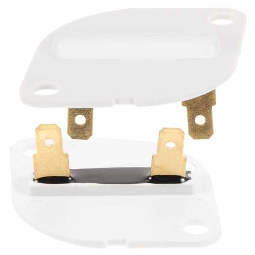 COLLBATH 2 Stück Trocknersicherung Wärme Digitaler Trockner Thermistor Und Thermostat Kit Auffangfilter Maschinenstecker Nest Thermostat Flusenentfernung Tragbare Thermische