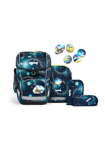 ergobag cubo Set ergonomischer Schulrucksack Klassisch 6-teilig 1. Klasse Grundschule