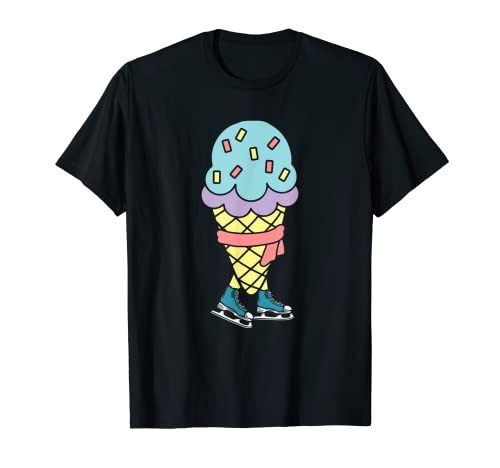 Eislaufbahn Eiskunstlauf Eislaufbahn Wintersport T-Shirt