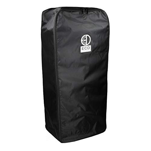ECD Germany SUP Tragetasche Rucksack - leicht und wasserabweisend - 70 L - ca. 85 x 32 x 25 cm - Schwarz - Tasche Transportrucksack Backpack Packsack SUP Stand Up Paddle Board