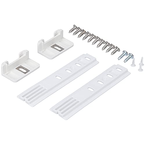 Kenekos - UNIVERSAL Türmontage-Set geeignet für LIEBHERR 9086322, kombatibel mit Miele 1878720, 1878730, Smeg 015730361 Einbau-Kühlschrank und Gefrierschrank mit Schlepptür-Technik. Schleppscharnier