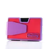 wallify® Epoxy Neon & Metallic Card Holder – RFID Blocking Credit Card Holder mit NFC-Tag, Handgefertigtes Slim Wallet für Herren & Damen, Stilvolle Geldbörse aus Deutschland (Epoxy Neon, Lila)