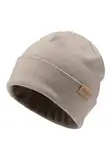 Sterntaler Beanie aus feiner Strickware - Unisex Baby und Kinder Mütze mit Umschlag - Übergangsmütze einfarbig - Sand, 49