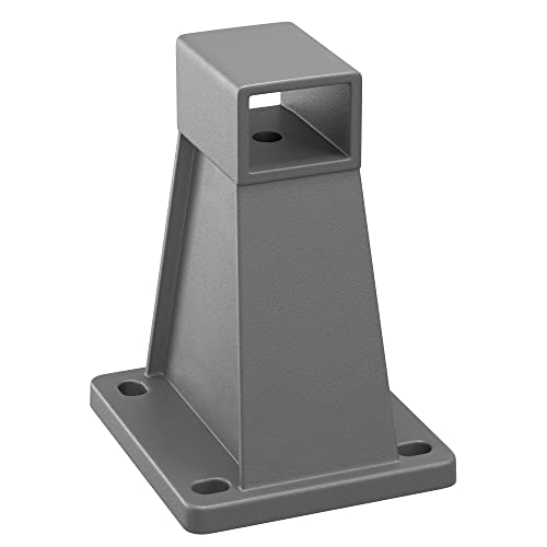 SONGMICS Wandhalterung für Seitenmarkisen, Wandhalter, Auszugsfixierung, nur für SONGMICS Seitenmarkisen mit Stahl-Standpfosten geeignet, grau GSA505Y01