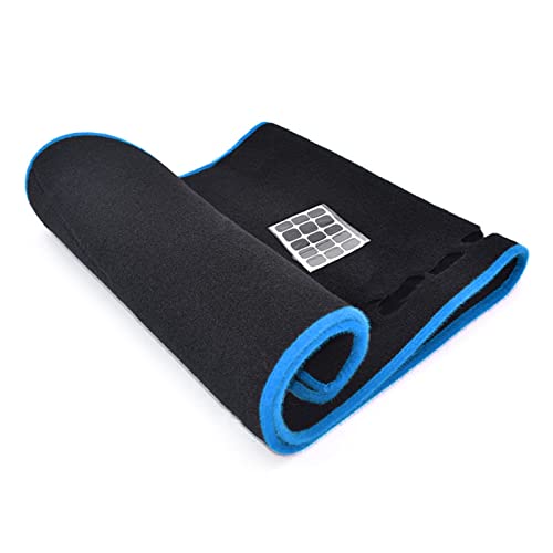 Haoyull Hochleistungs-Auto-Armaturenbrett-Polyester-Mattenschutz, Teppich, sonnenfest, Auto-Zubehör für Fahrzeuge