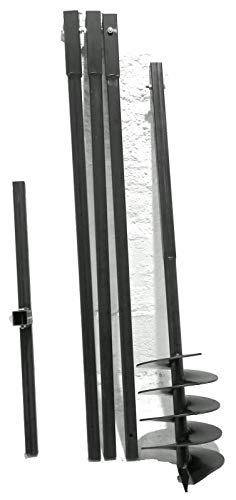 200 mm 4 meter Erdbohrer Brunnenbohrer Handerdbohrer Erdlochbohrer Brunnenbau Pfahlbohrer brunnenbohrgerät