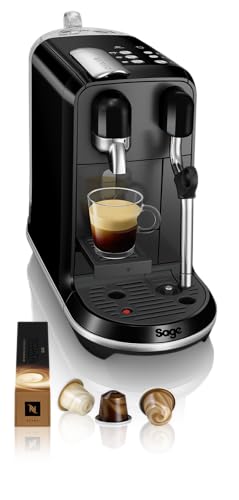 Sage Nespresso the Creatista Uno Kaffeemaschine by, SNE500BKS, Gläzend Schwarz