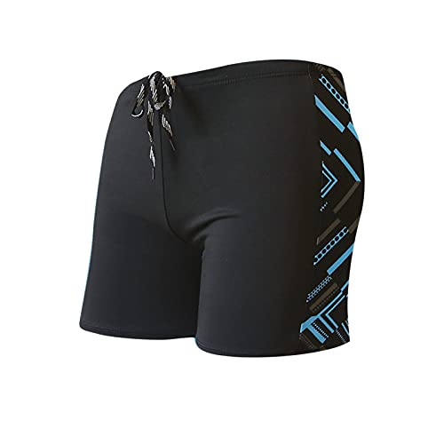 Generisch Männer Kurze Sport Shorts Plus Herren Sommer-Dinosaurier Freizeit Drucken 3D-kurze Spaßgröße Strand Sport Herrenhose Männer Kurz Lockere Shorts (Black, XXL)