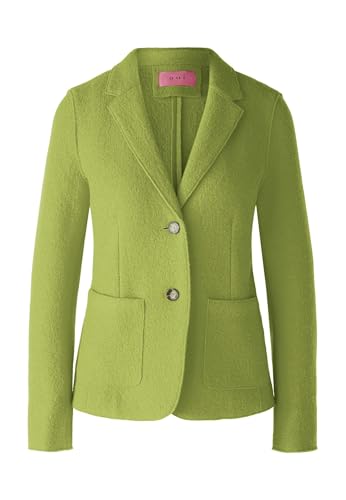Oui Damen Blazer italienische Schurwolle tailliert geschnitten Uni