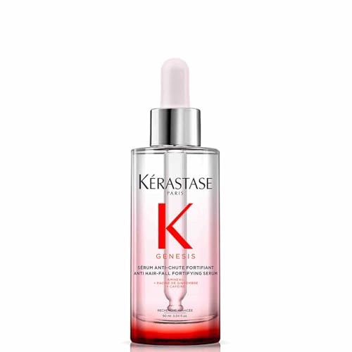 Kérastase Stärkende Haarkur für feines und brüchiges Haar, Gegen Haarausfall und Haarbruch, Sérum Anti-Chute Fortifiant, Genesis, 90 ml