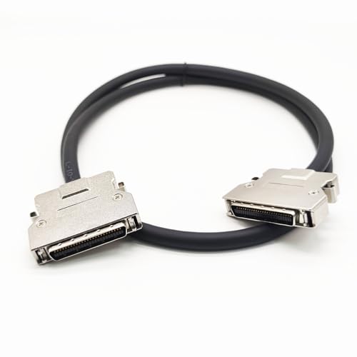 SCSI 50-poliger männlich auf männlich, Splitter, verriegelt Stecker auf Verriegelung, Buchse für Kabel, 1 meter