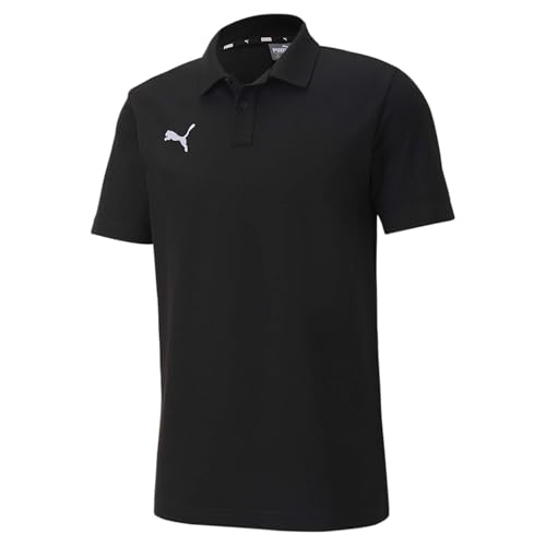 Puma Herren teamGOAL 23 Casuals Polo Poloshirt, Black, XL