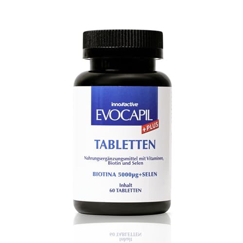 Evocapil Plus Tabletten bei Haarausfall und nach Haartransplantation mit Biotin und Selen (1)