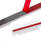 Selbstklebende Gardinenschiene Vorhangschiene müheloses Gleiten L: 80-260 cm für Wohnmobil-Vorhangschiene Duschvorhang Schiene Schrank Ohne Bohren Decken- oder Wandmontage(L-80cm/2.6ft)