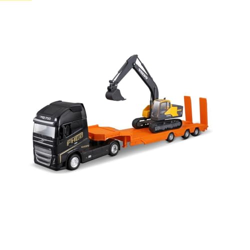 VOLVO FH16 LKWSCHAFT LAVETTE TRAUBENZCOMPER VOLVO EC220E 1:43 BBURAGO