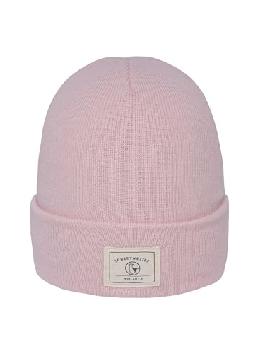 SCHIETWETTER Accessoire Beanie Mütze Möwe, Strickmütze, mehrere Farben, Mütze warm & modisch Rose OS