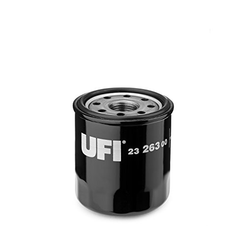 UFI Filters, Ölfilter 23.263.00, Ersatz-Ölfilter, Geeignet für Autos, Anwendbar auf verschiedene Modelle Chevrolet, Citroen, Lexus, Nissan, Peugeot, Suzuki und Toyota